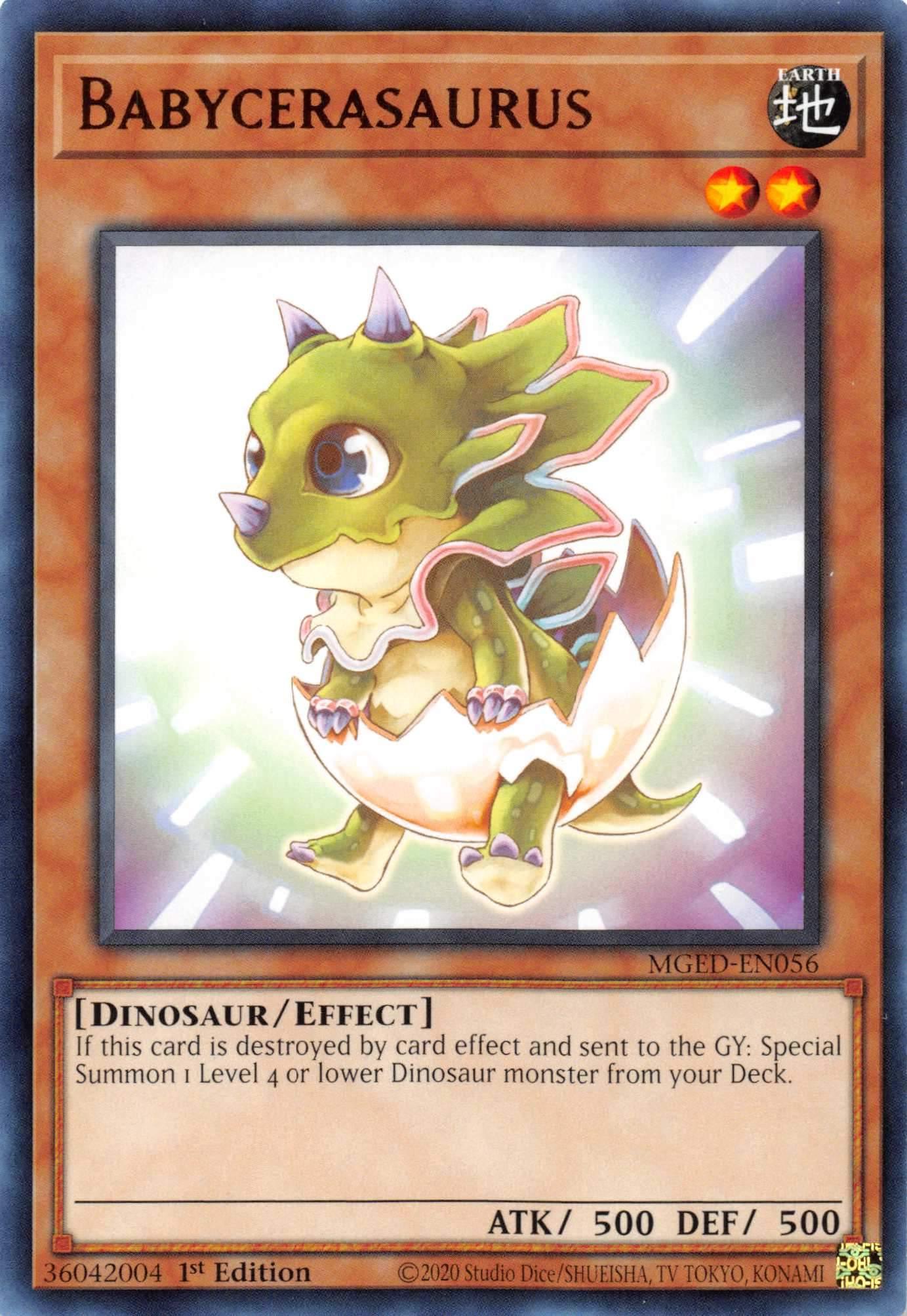 Babycerasaurus [MGED-EN056] Rare - Josh's Cards