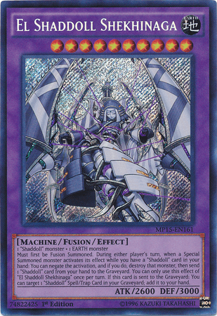 El Shaddoll Shekhinaga [MP15-EN161] Secret Rare - Josh's Cards