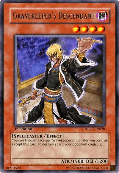 Gravekeeper's Descendant [ABPF-EN028] Rare - Josh's Cards