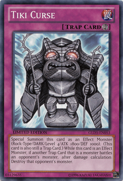 Tiki Curse [GLD5-EN053] Common - Josh's Cards