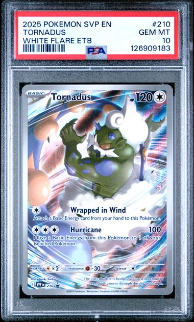 Tornadus Promo #210 PSA 10