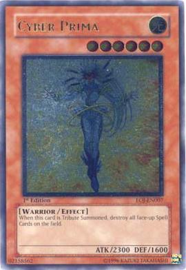 Cyber Prima [EOJ-EN007] Ultimate Rare - Josh's Cards