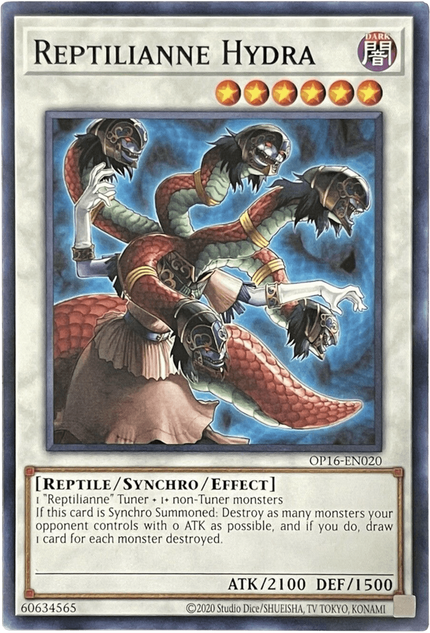 Reptilianne Hydra [OP16-EN020] Common - Josh's Cards