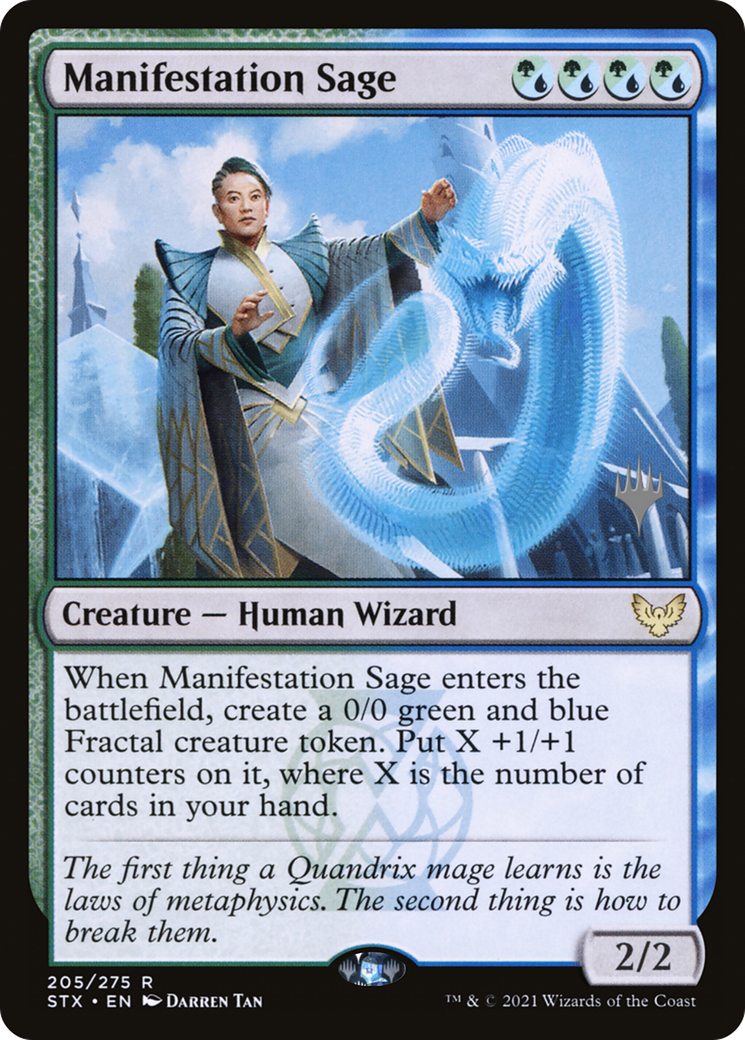 Manifestation Sage (PPSTX-205P) - Strixhaven: School of Mages Promos