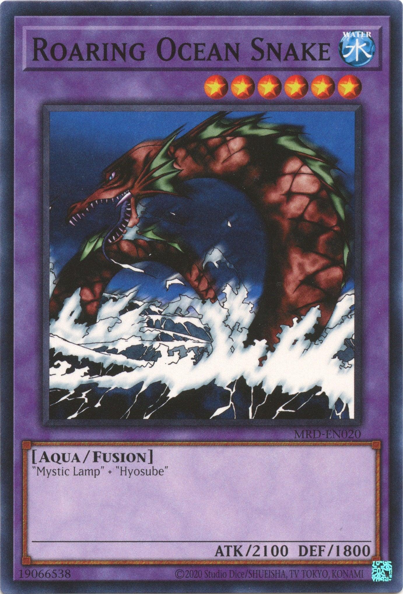Roaring Ocean Snake (25th Anniversary) [MRD-EN020] Common - Josh's Cards