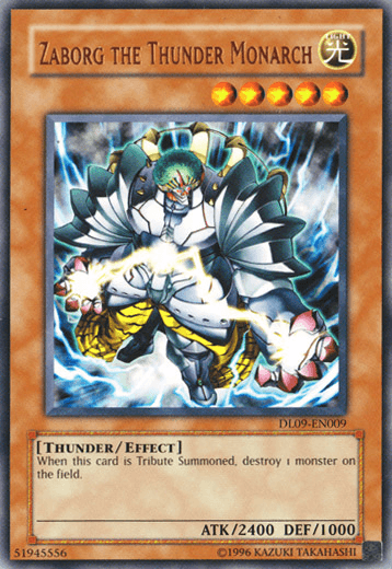 Zaborg the Thunder Monarch (Bronze) [DL09-EN009] Rare - Josh's Cards