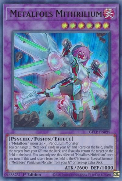 Metalfoes Mithrilium [GFTP-EN095] Ultra Rare - Josh's Cards