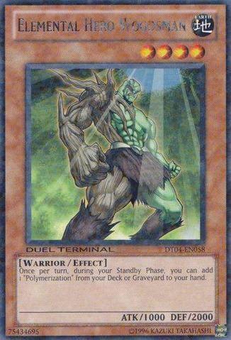 Elemental Hero Woodsman [DT04-EN058] Rare - Josh's Cards
