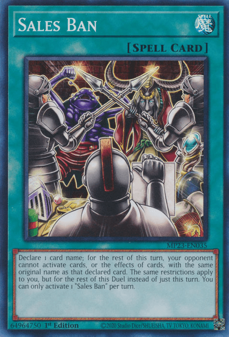 Sales Ban [MP23-EN035] Super Rare - Josh's Cards