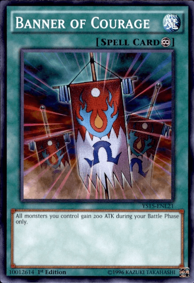 Banner of Courage [YS15-ENL21] Common - Josh's Cards