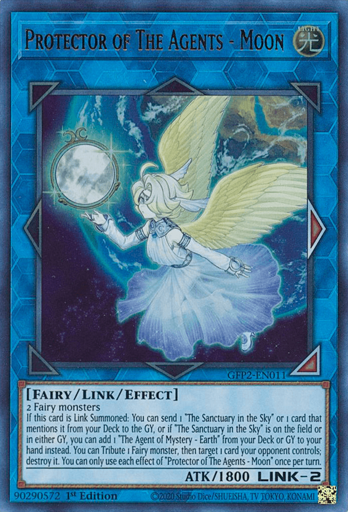 Protector of The Agents - Moon [GFP2-EN011] Ultra Rare - Josh's Cards