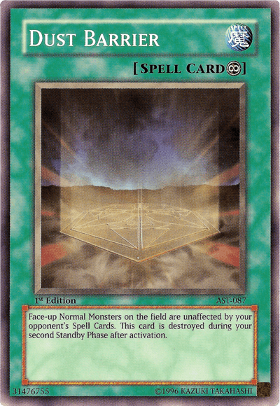 Dust Barrier [AST-087] Common - Josh's Cards