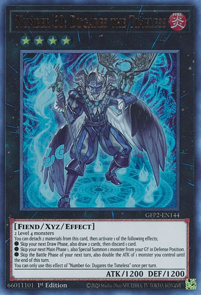 Number 60: Dugares the Timeless [GFP2-EN144] Ultra Rare - Josh's Cards