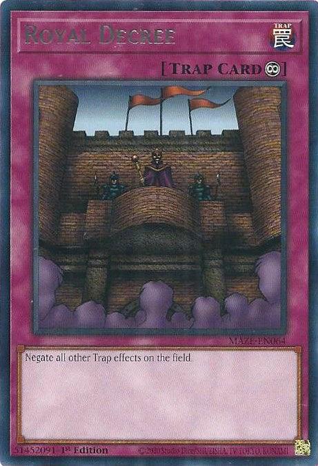 Royal Decree [MAZE-EN064] Rare - Josh's Cards