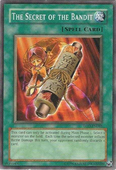 The Secret of the Bandit [LOD-EN085] Common - Josh's Cards