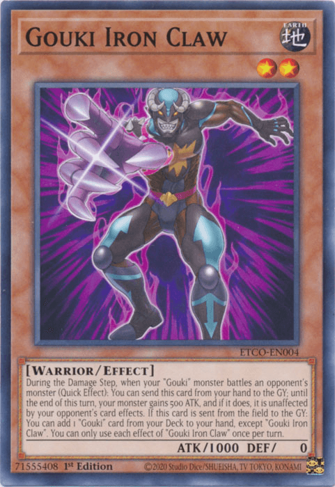 Gouki Iron Claw [ETCO-EN004] Common - Josh's Cards