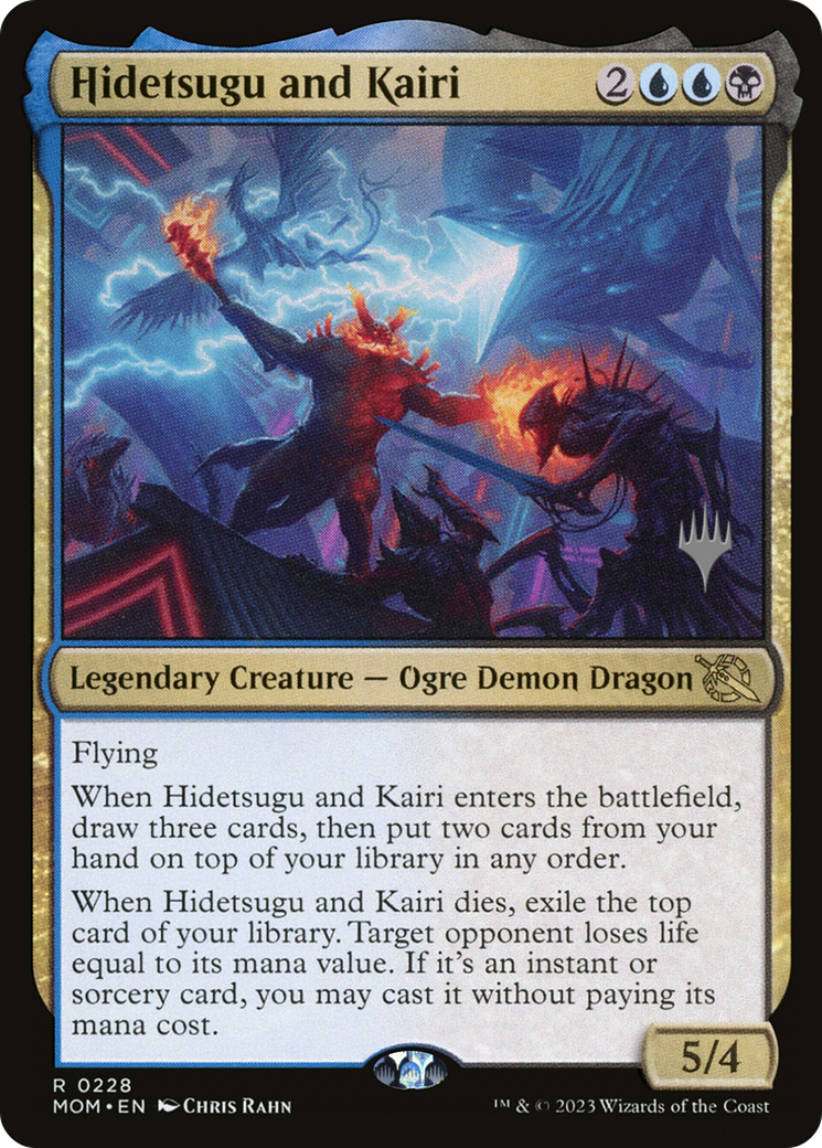 Hidetsugu and Kairi (PPMOM-228P) - March of the Machine Promos Foil