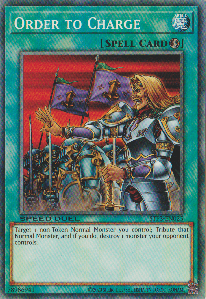 Order to Charge [STP3-EN025] Common - Josh's Cards