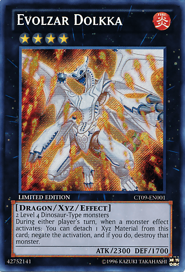 Evolzar Dolkka [CT09-EN001] Secret Rare - Josh's Cards