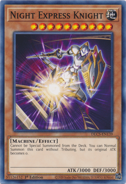 Night Express Knight [DLCS-EN139] Common - Josh's Cards