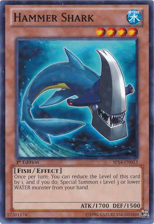 Hammer Shark [SP14-EN013] Starfoil Rare - Josh's Cards
