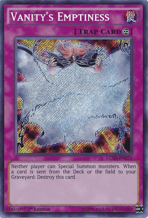 Vanity's Emptiness [LC5D-EN253] Secret Rare - Josh's Cards