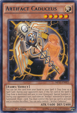 Artifact Caduceus [MP15-EN012] Rare - Josh's Cards