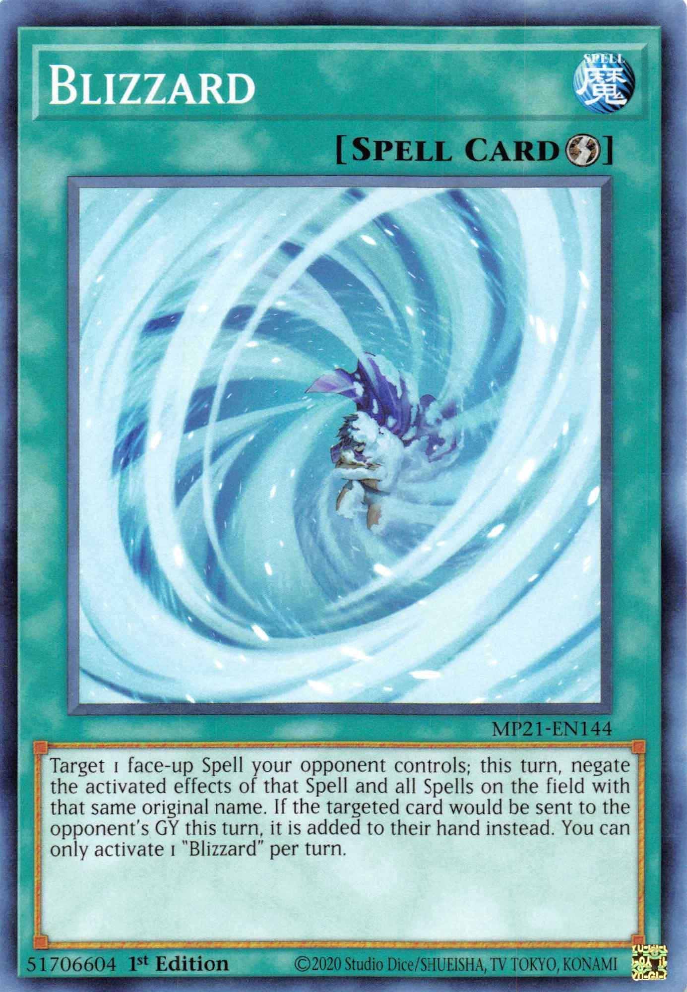 Blizzard [MP21-EN144] Common - Josh's Cards