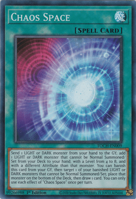 Chaos Space [TOCH-EN009] Super Rare - Josh's Cards