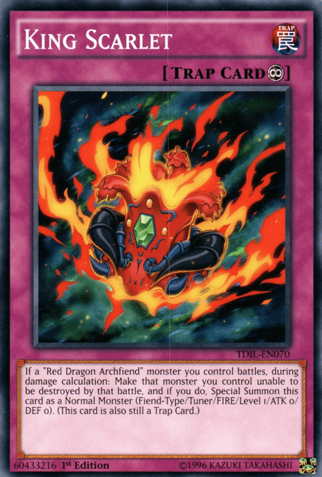 King Scarlet [TDIL-EN070] Common - Josh's Cards