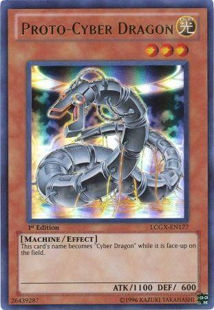 Proto-Cyber Dragon [LCGX-EN177] Ultra Rare - Josh's Cards
