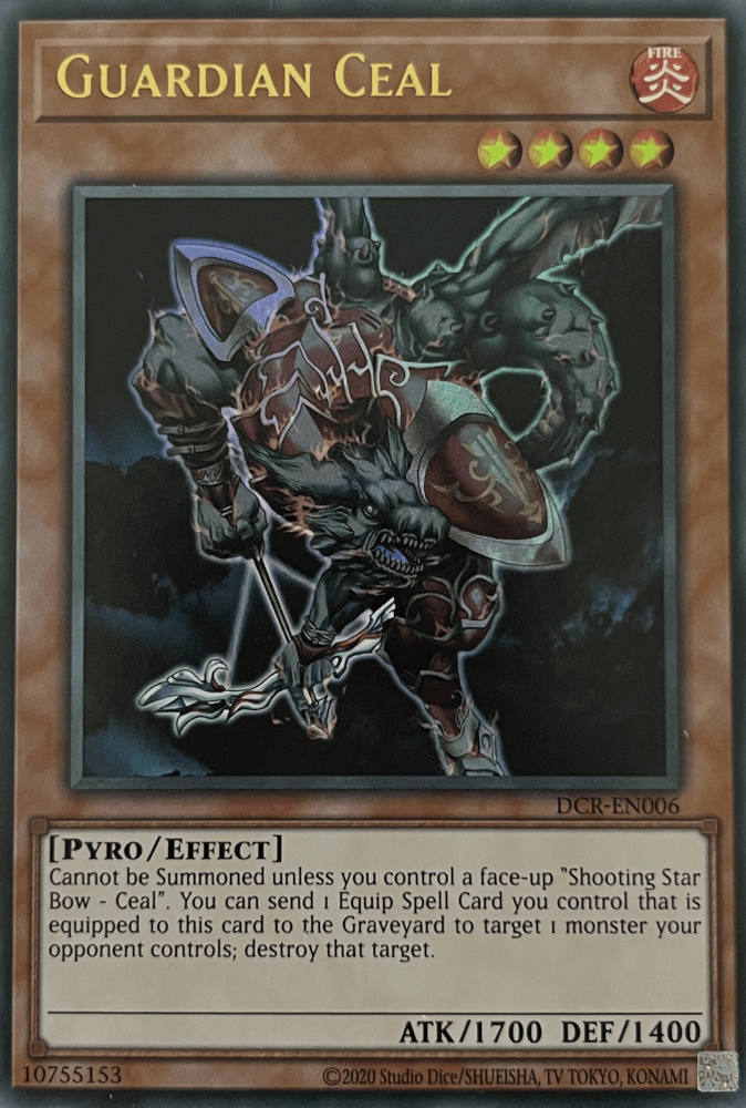 Guardian Ceal (25th Anniversary) [DCR-EN006] Ultra Rare - Josh's Cards