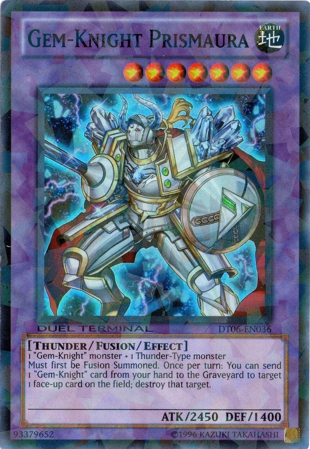 Gem-Knight Prismaura [DT06-EN036] Super Rare - Josh's Cards