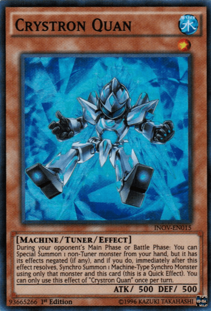 Crystron Quan [INOV-EN015] Super Rare - Josh's Cards