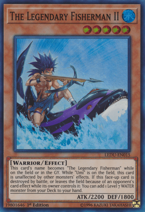 The Legendary Fisherman II [LEDU-EN015] Super Rare - Josh's Cards