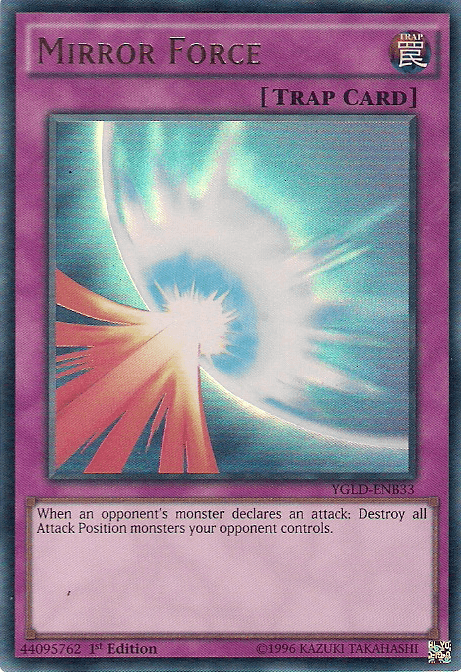 Mirror Force [YGLD-ENB33] Ultra Rare - Josh's Cards