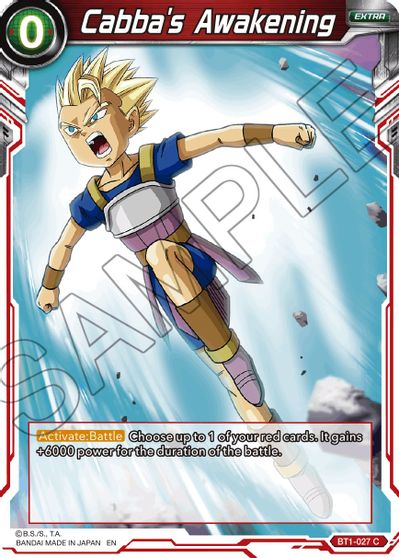 Cabba's Awakening (Reprint) (BT1-027) [Battle Evolution Booster] Parallel Foil