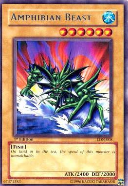 Amphibian Beast [LON-008] Rare - Josh's Cards