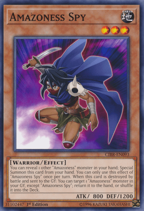 Amazoness Spy [CIBR-EN093] Common - Josh's Cards