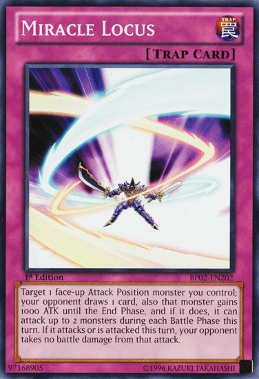 Miracle Locus [BP02-EN202] Mosaic Rare - Josh's Cards