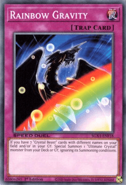 Rainbow Gravity [SGX1-ENF18] Common - Josh's Cards