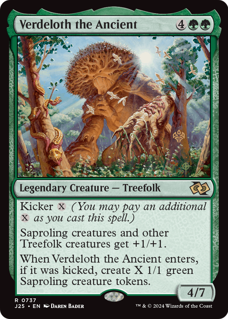 Verdeloth the Ancient (J25-737) - Foundations Jumpstart