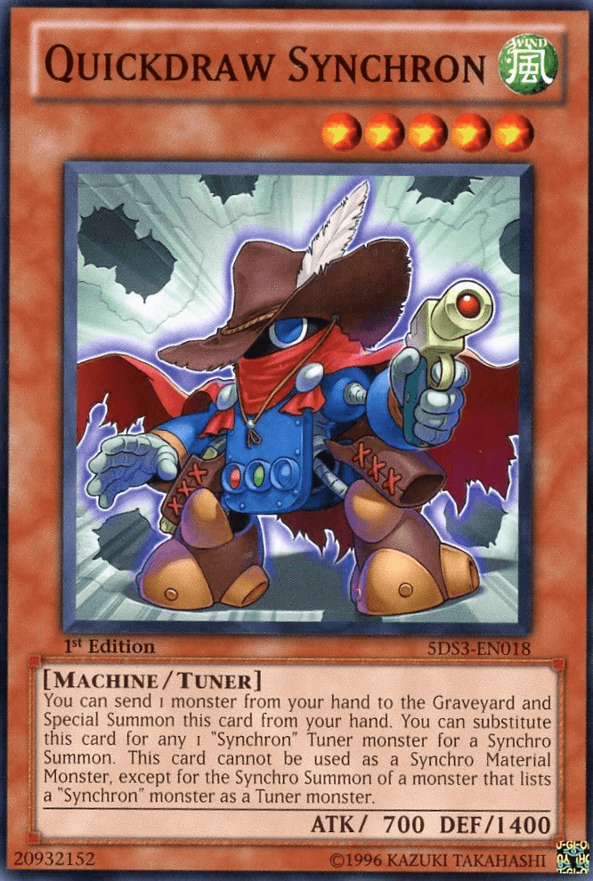 Quickdraw Synchron [5DS3-EN018] Common - Josh's Cards