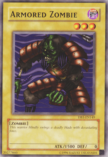 Armored Zombie [DB1-EN149] Common - Josh's Cards