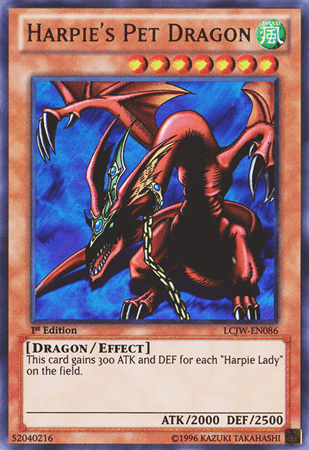 Harpie's Pet Dragon [LCJW-EN086] Ultra Rare - Josh's Cards