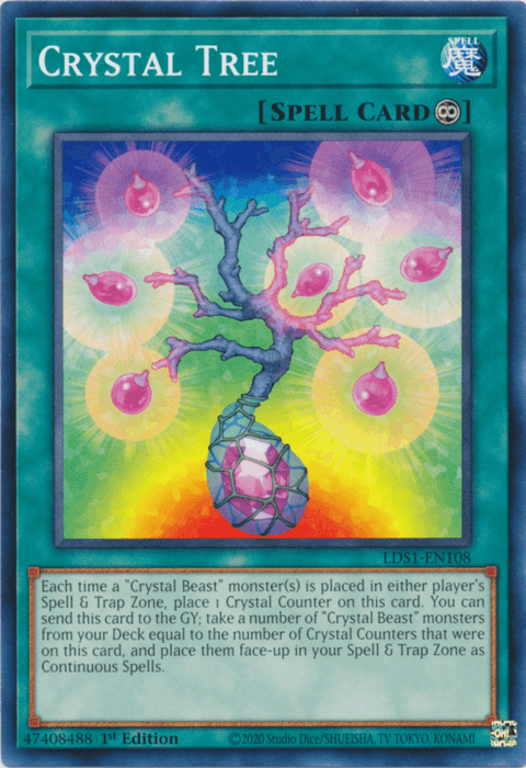 Crystal Tree [LDS1-EN108] Common - Josh's Cards