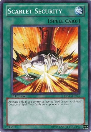 Scarlet Security [EXVC-EN045] Common - Josh's Cards