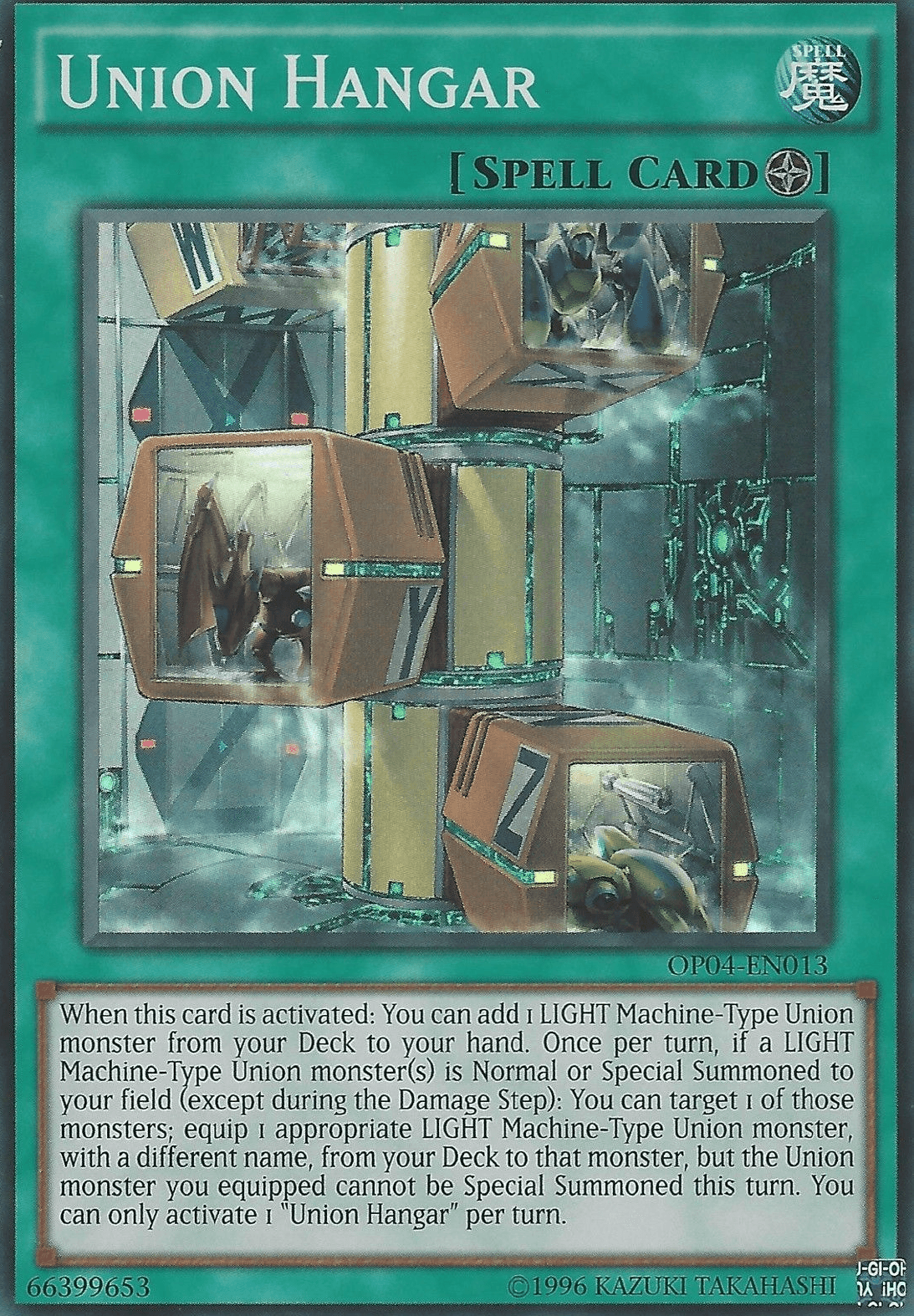 Union Hangar [OP04-EN013] Super Rare - Josh's Cards