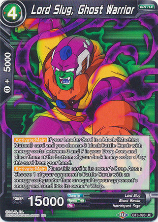 Lord Slug, Ghost Warrior (BT8-096) [Malicious Machinations] Parallel Foil