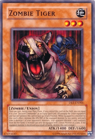 Zombie Tiger [DR1-EN066] Common - Josh's Cards